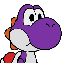Yoshi roxo